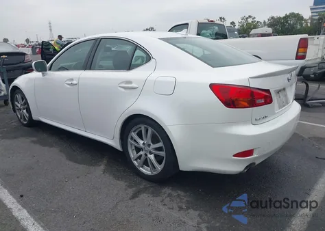 2007 Lexus Is 250 from USA, damaged, VIN JTHBK262672026882